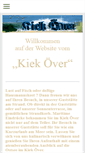 Mobile Screenshot of kiek-oever-koserow.de